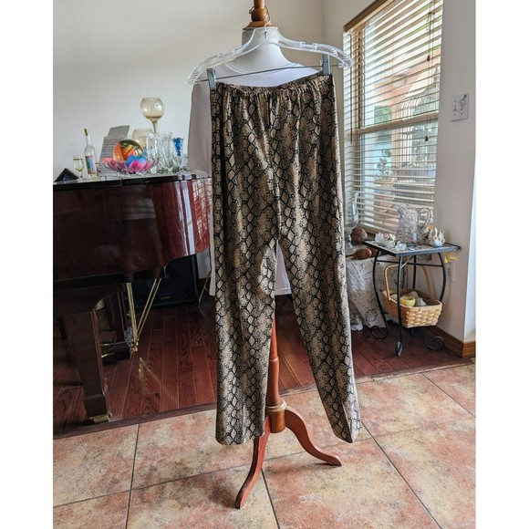 Jessica Howard snakeskin pattern pants   Sz 6 - Picture 3 of 11
